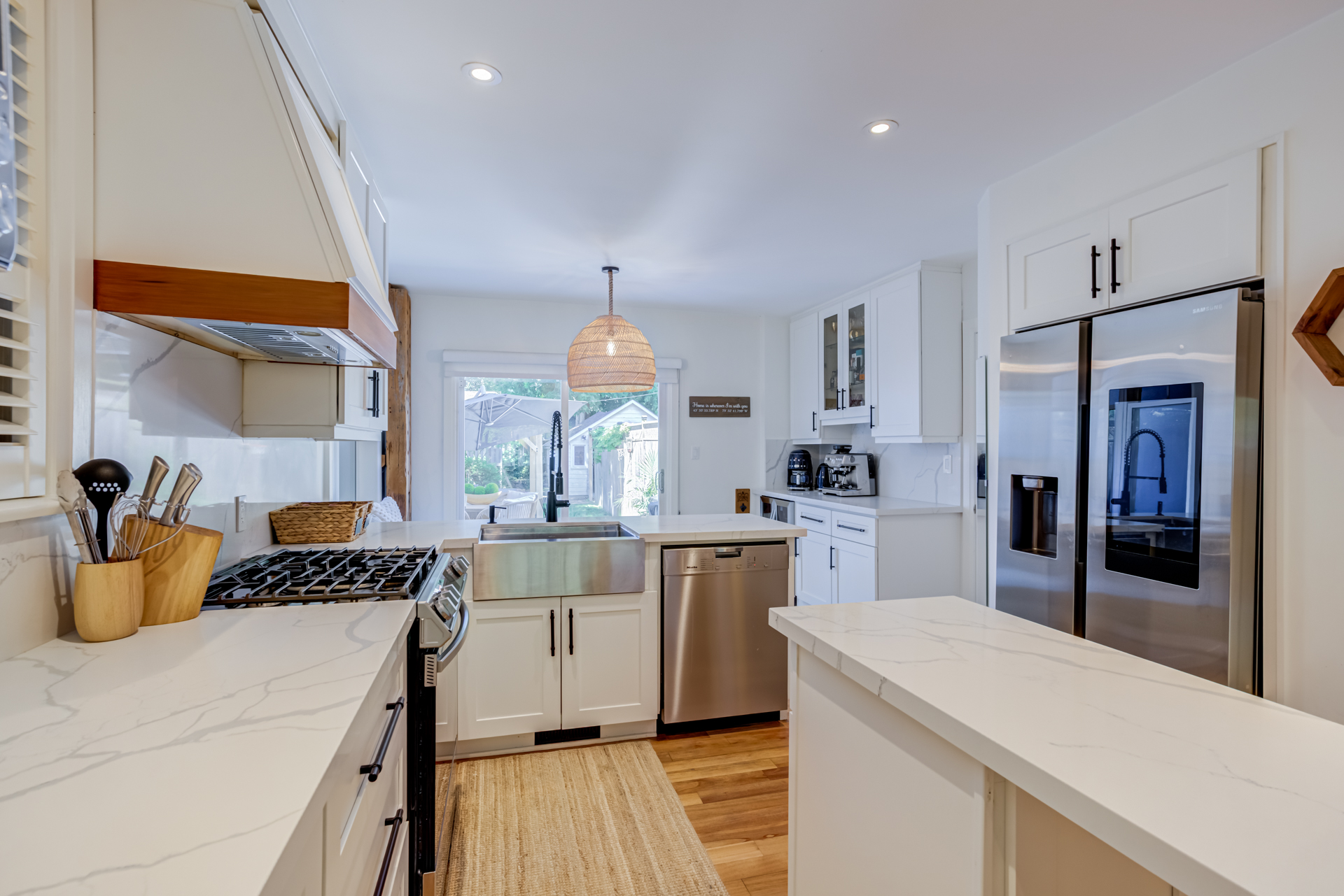 Kitchen interior view